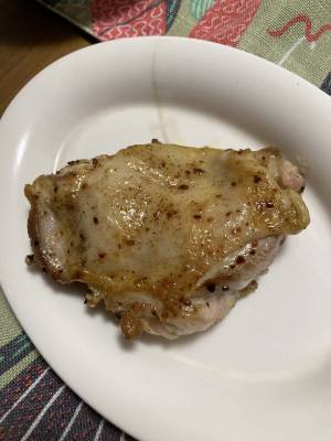 鶏肉のディアボラ風ソテー