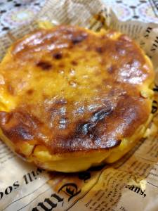 バスク風チーズケーキ