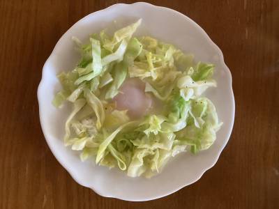 キャベツの巣ごもり