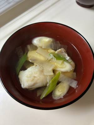 大根とたらの汁物