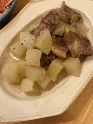 フランス風豚バラ大根