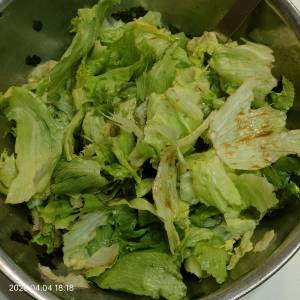 レタスのりサラダ