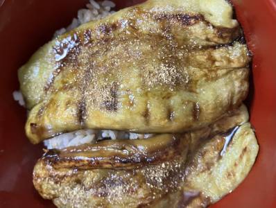 レンチンなすのかば焼き