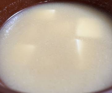 昭和33年の「豆腐のみそ汁」