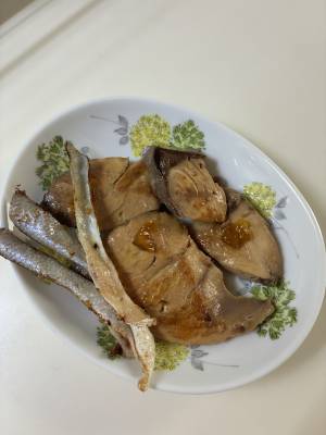 ぶりの焼きづけ