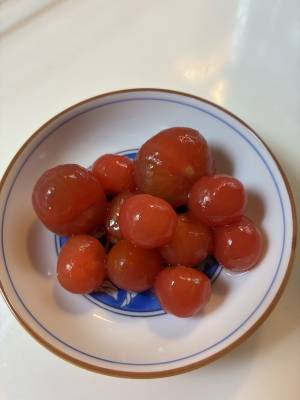 ミニトマトのはちみつマリネ