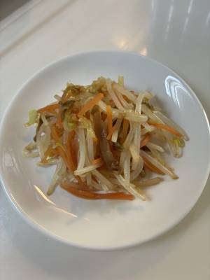 にんじんともやしの中国風サラダ