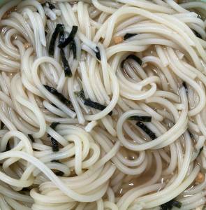 お茶漬けスパゲッティ
