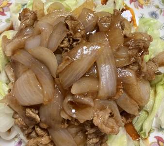 豚肉のソースマリネ