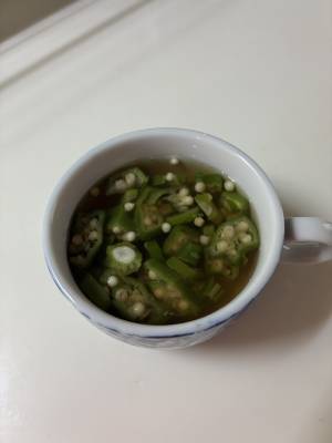 オクラのすり流し
