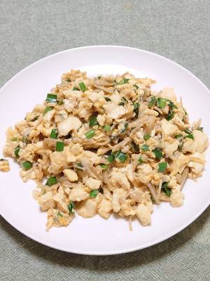えのきのいり豆腐