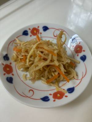切り干し大根といかくんの即席漬け