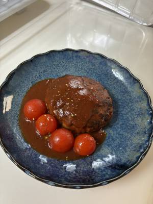 フライパン丸ごとバーグ