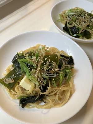 じゃこスパゲッティ