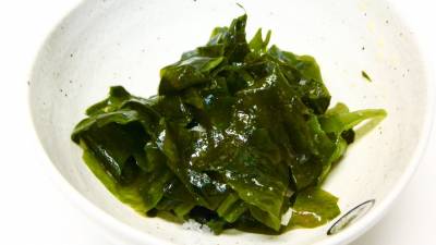 わかめの塩炒め