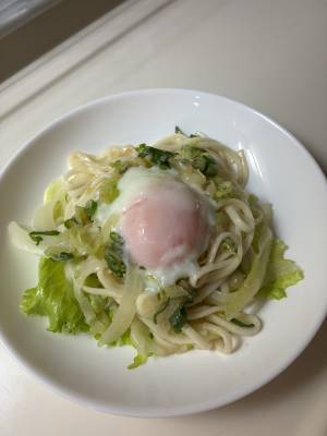 釜あげチーズ明太うどん