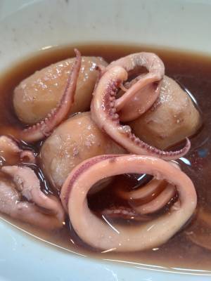 いかと里芋の煮物