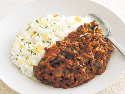 ひき肉とたっぷり野菜のカレー