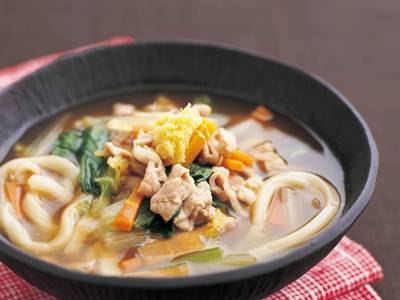とろとろ!しょうが白菜うどん
