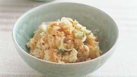 豆腐と野菜のキムチあえ