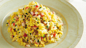 シャキシャキもやしのチャーハン風
