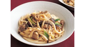 牛きのこうどん