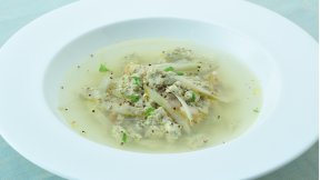 ごぼうと鶏肉のストラッチャテッラ