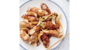 肉巻きしょうが焼き