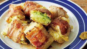 焦がしキャベツ豚ロール