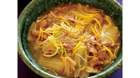 白菜と豚肉のとろみ煮