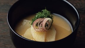 おじゃがの冷やしみそ汁
