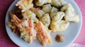 新にんじんとさわらのフリット