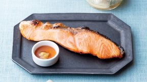 銀ざけの塩焼き