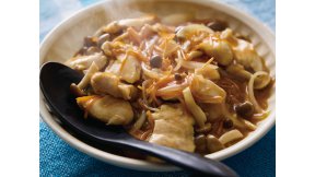 鶏むね肉の野菜あんかけ